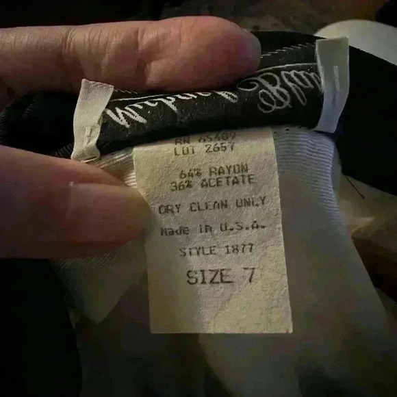 Vintage Michael Blair 80’s Dress Size 7 - Picture 9 of 9